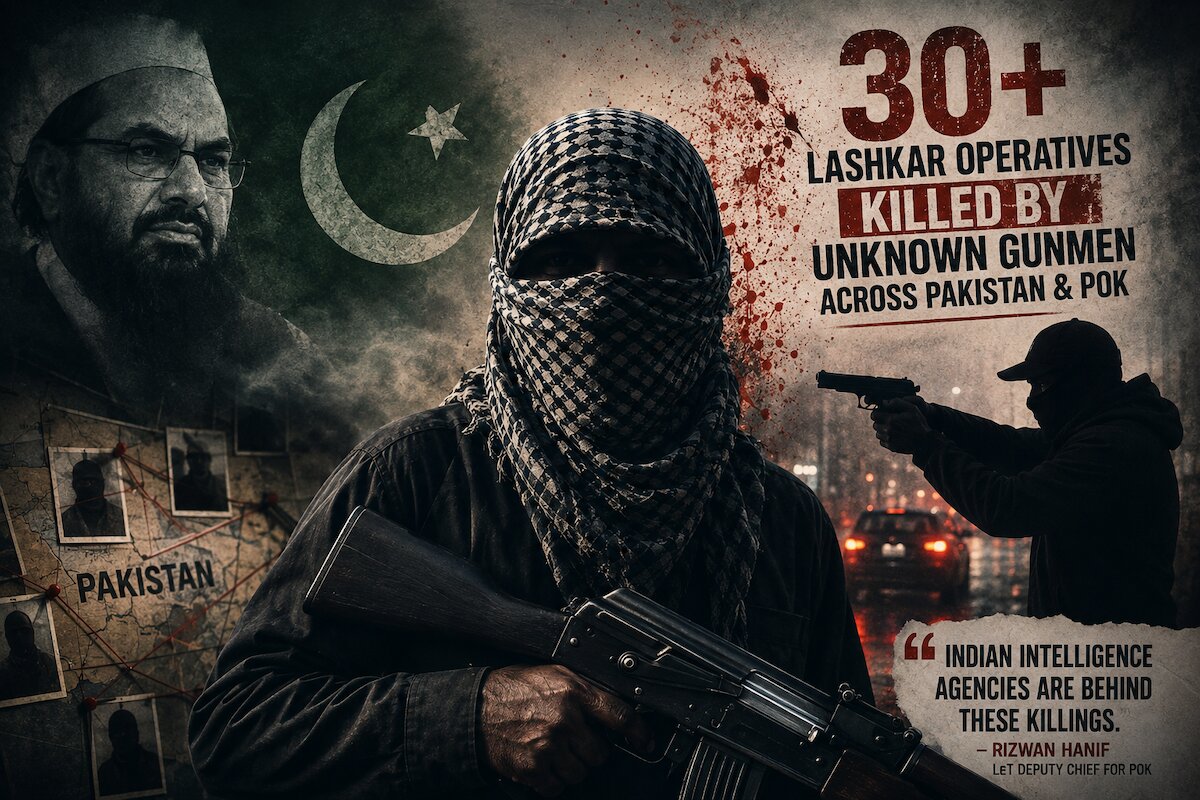 Lashkar commander admits ‘unknown gunmen’ killed 30 of its operatives in Pakistan