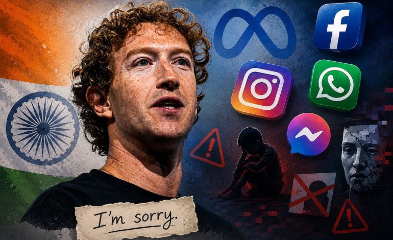 Meta CEO Mark Zuckerberg apologizes to India over child abuse content, deepfakes and platform errors
