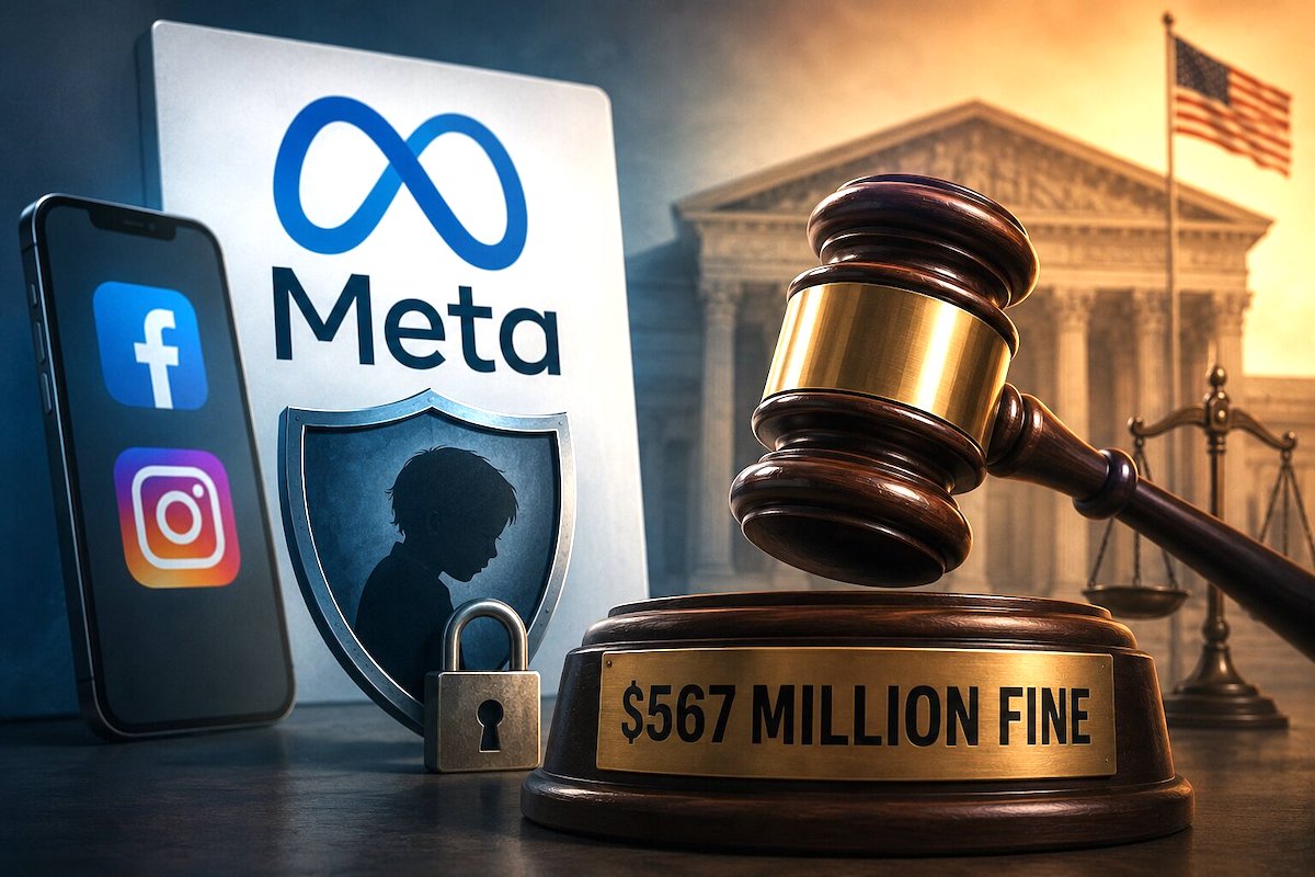 After facing heat in India, Meta fined $567 million in record child-safety court ruling in US