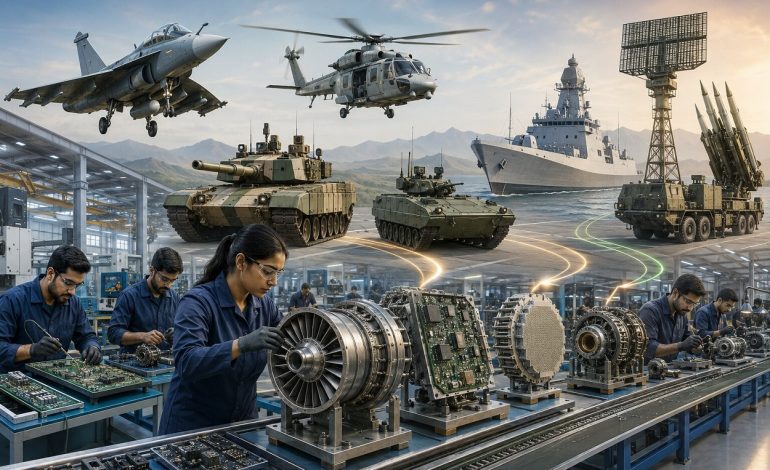 Defence ministry notifies sixth positive indigenization list of 405 items worth ₹3,070 crore