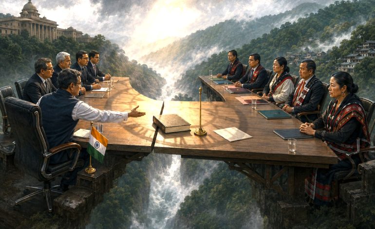 Naga peace talks get ministerial push. Explainer on why flag, constitution and rival accords still block a settlement
