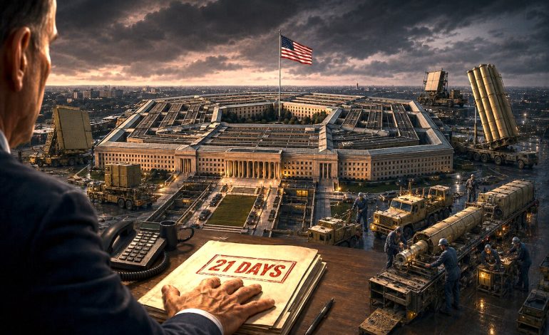 Pentagon presses arms makers to speed up weapons output as Iran war drains US stockpiles