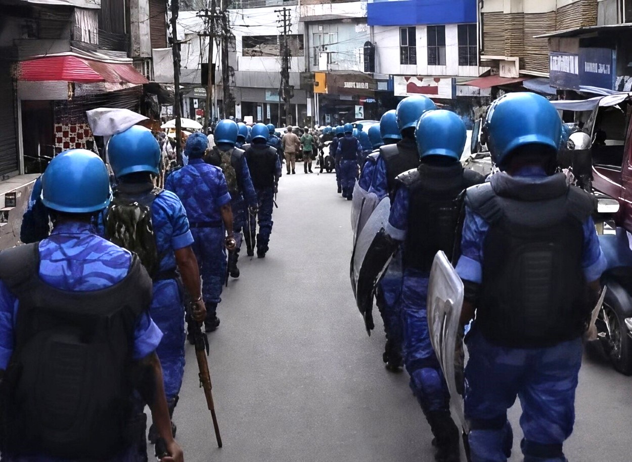 Army, RAF patrol Shillong as Khasi students’ rally violence spills into Assam-Meghalaya standoff