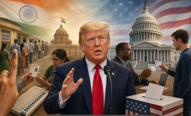 Trump hails India’s voter-ID system as he pushes SAVE America Act. What the controversial US election bill would change