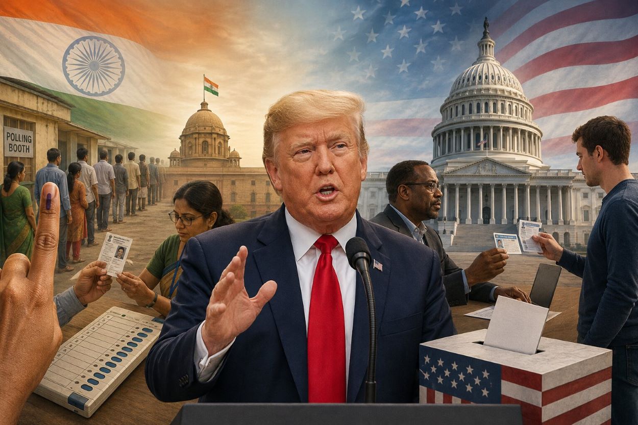 Trump hails India’s voter-ID system as he pushes SAVE America Act. What the controversial US election bill would change