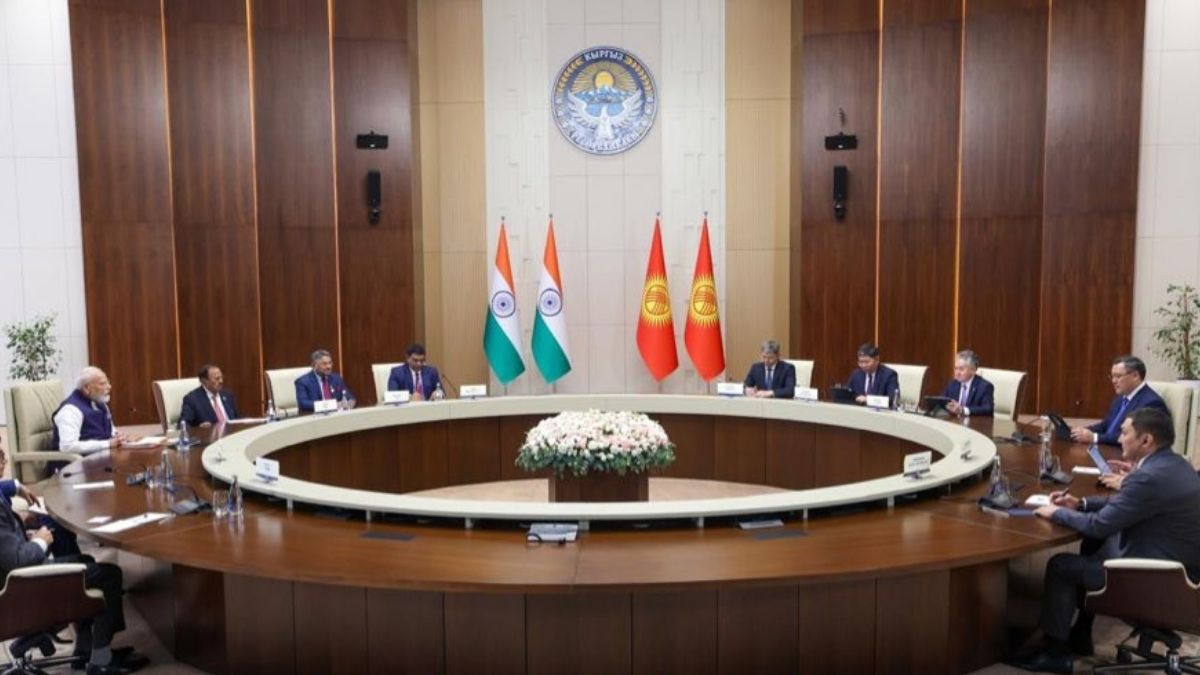 Modi meets Kyrgyz president Zhaparov in Bishkek, reaffirms strategic partnership on Kyrgyzstan’s Independence Day
