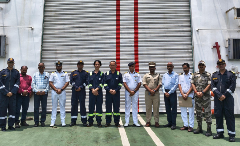 Two Chinese survivors reach Paradip after MV Ocean Winner sinking, search continues
