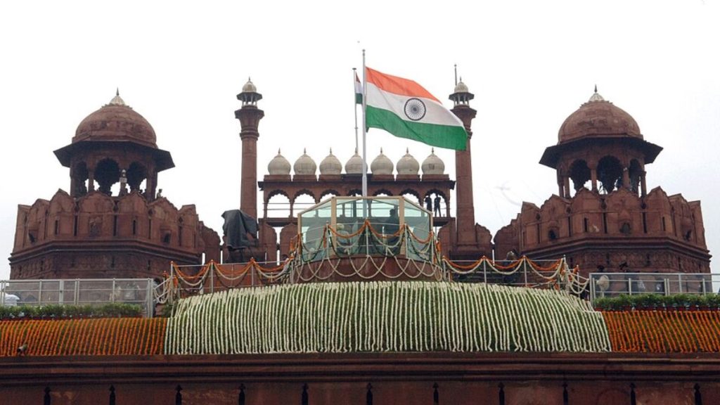 India Independence Day image, India 80th Independence Day, Red Fort Independence Day, Indian flag Red Fort, Independence Day celebrations India, August 15 celebrations India.
