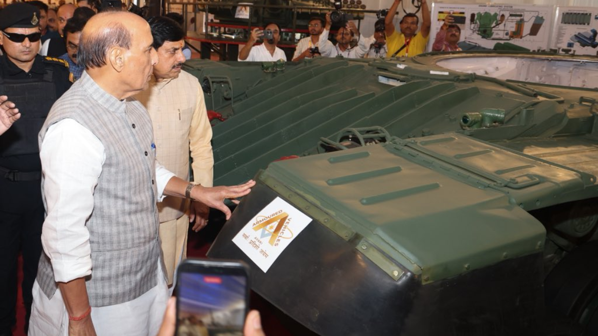 Rajnath Singh launches ₹472 crore Jabalpur project to keep T-72, T-90 tanks battle-ready, says tanks still very relevant