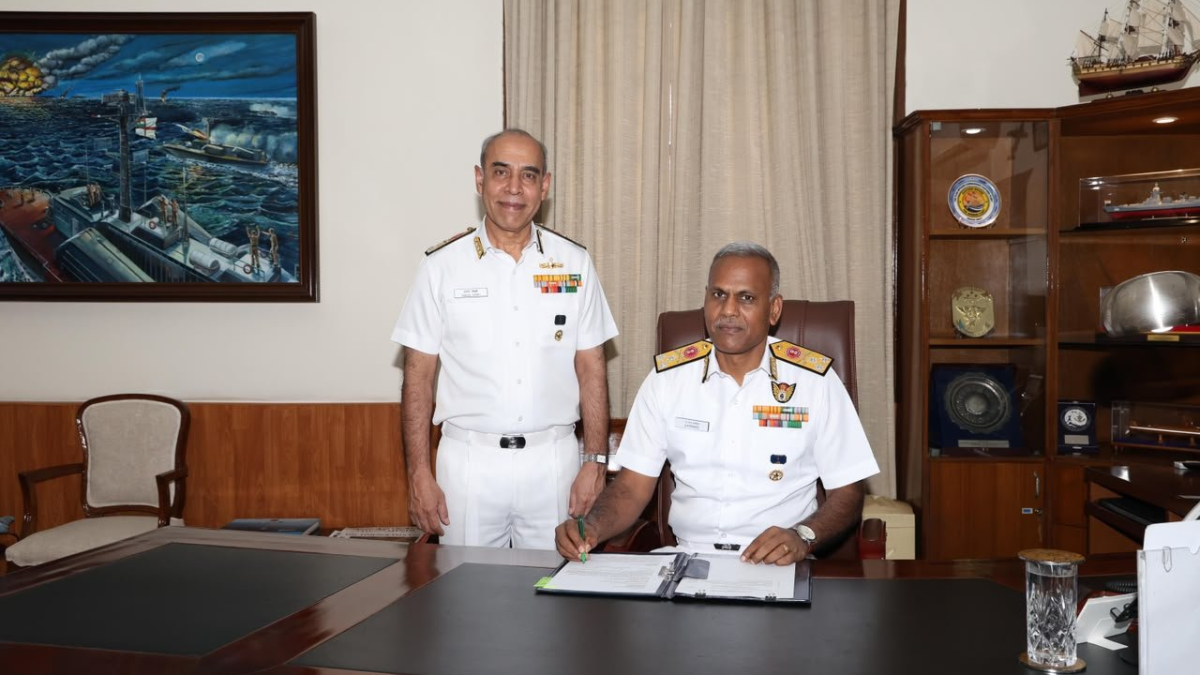 Vice Admiral AN Pramod, face of Navy’s Operation Sindoor briefings, becomes deputy chief of naval staff