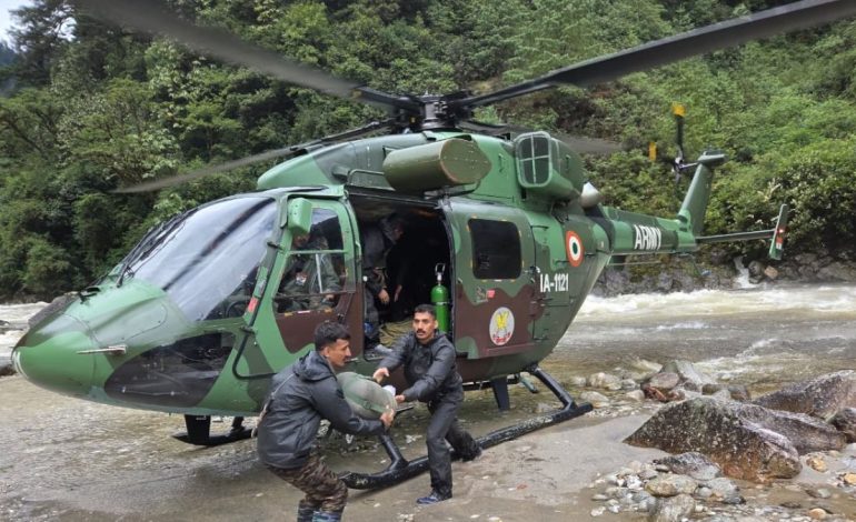 From Dibang flood search to Ladakh glacier evacuation, Armed Forces respond across extreme terrain