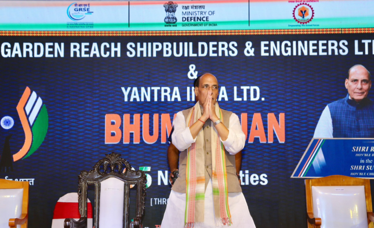 ‘India will build, world will buy’: Rajnath Singh’s ₹3,500 crore global shipbuilding push