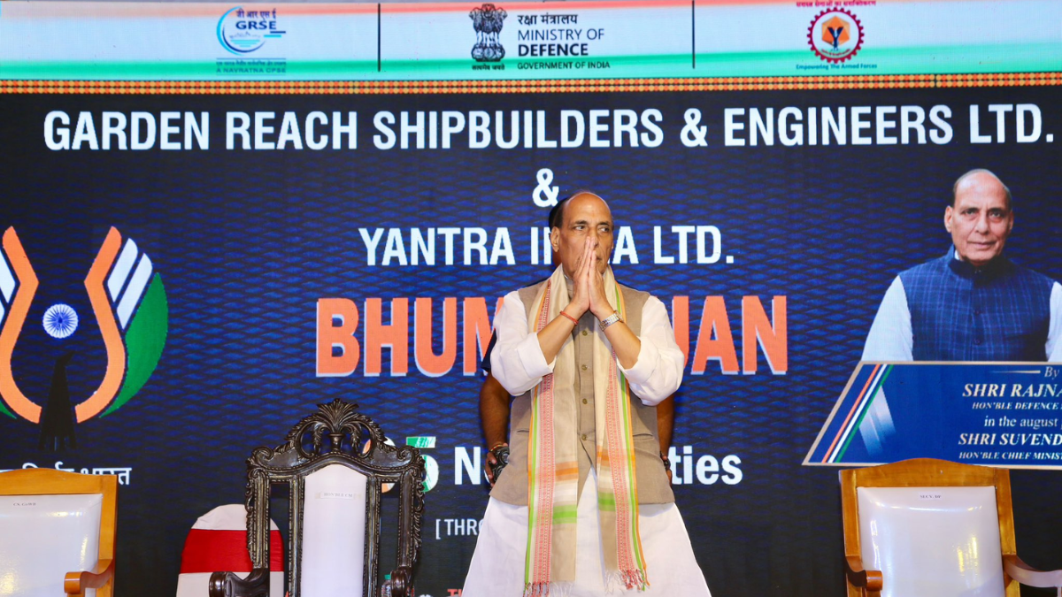 ‘India will build, world will buy’: Rajnath Singh’s ₹3,500 crore global shipbuilding push