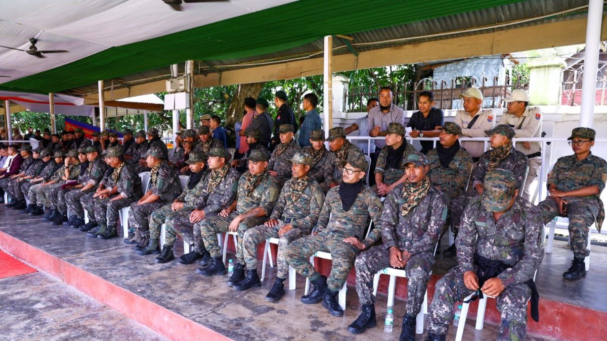 In Manipur, 46 members of militant group surrender with arms as state intensifies peace push