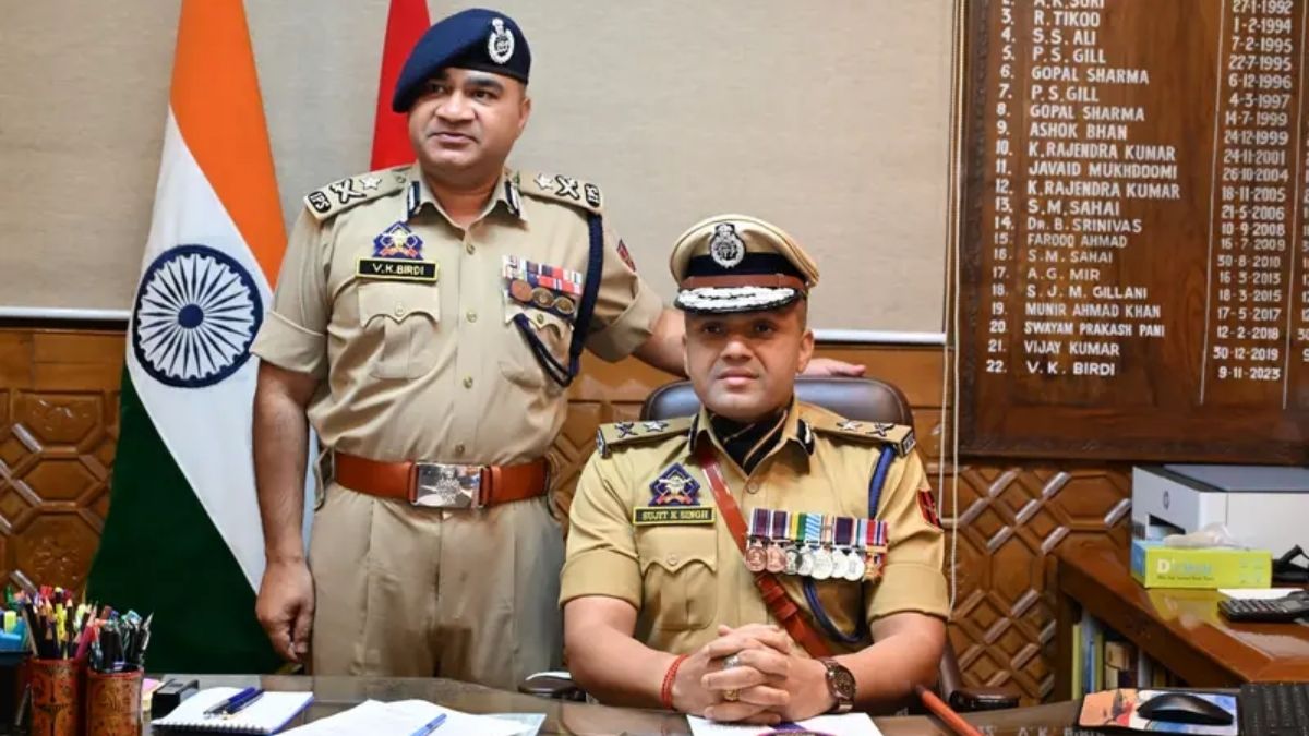 J&K police reshuffle: Sujit Kumar gets Kashmir IG post, Tejinder Singh to head Jammu Zone