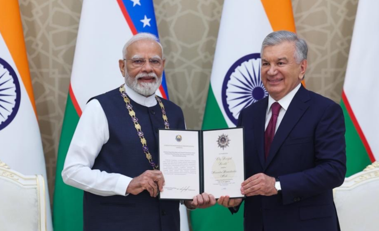 Modi, Mirziyoyev broaden India-Uzbekistan partnership across defence, technology and trade