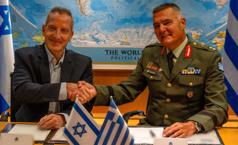 Israel, Greece sign biggest-ever defence deal worth €3 billion
