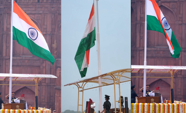 India celebrates 80th Independence Day with Vande Mataram at Red Fort; world leaders extend greetings