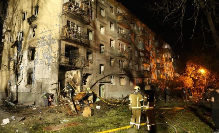 Nine killed as Russia hits Kyiv with one of its biggest missile and drone barrages in weeks