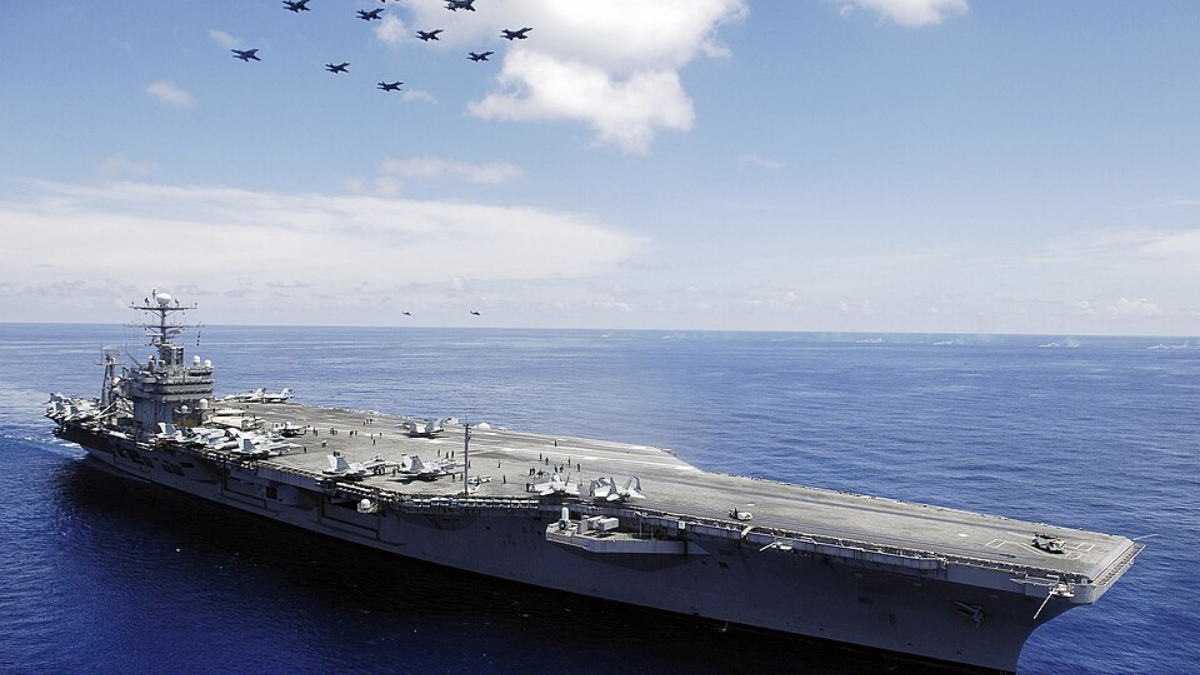 US moves carrier from Pacific to Middle East as China steps up military activity