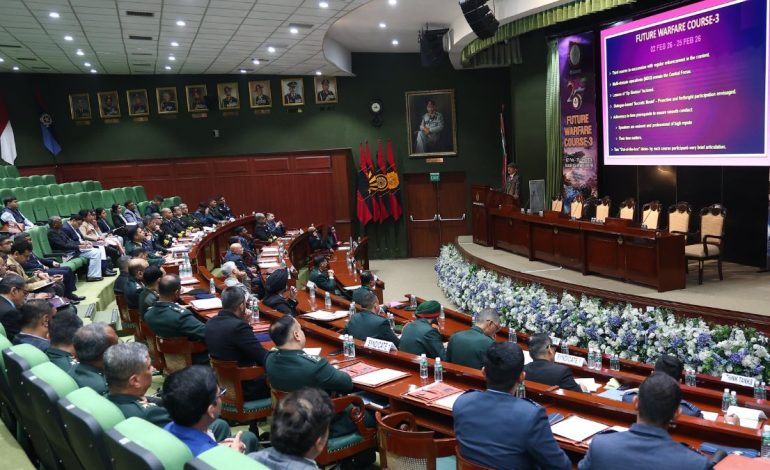 Fourth Tri-Services Future Warfare Course to begin in New Delhi on August 3