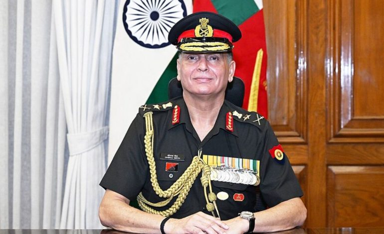 Indian Army chief General Dhiraj Seth arrives in Kathmandu today for official Nepal visit