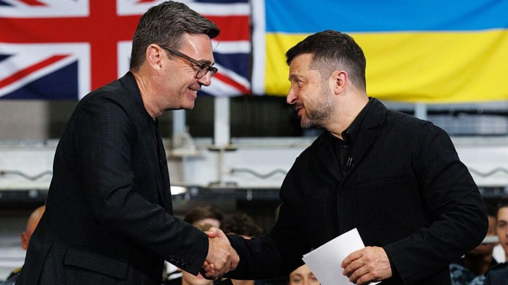 Andy Burnham, UK Ukraine support, Russia UK tensions, Russia warning Britain, Ukraine Russia war, British-made drones, Ukraine drone strikes