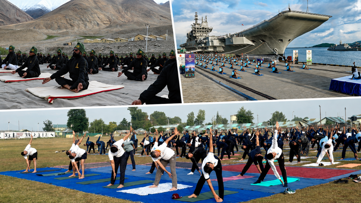 Indian armed forces training Agniveers in yoga, opening pathway to instructor careers