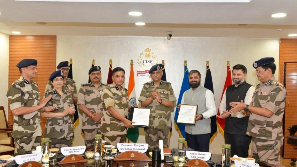 CISF, Drone Federation of India, Counter-Drone Technology, Anti-Drone Systems, Critical Infrastructure Security, CISF Behror