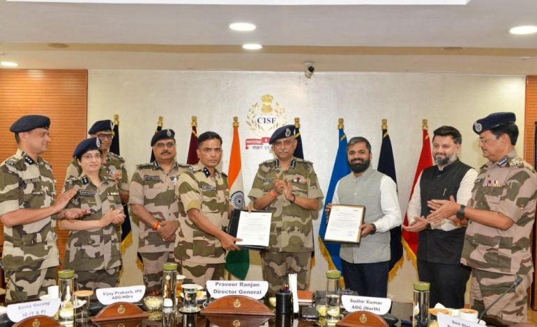 CISF, Drone Federation of India sign MoU to strengthen counter-drone security at critical infrastructure