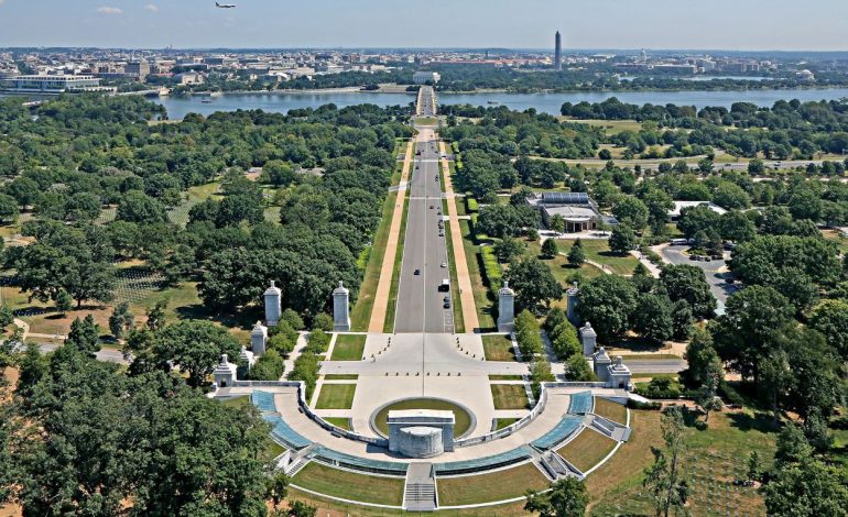 Trump plans drones, snipers and ammunition hub inside Washington’s proposed triumphal arch