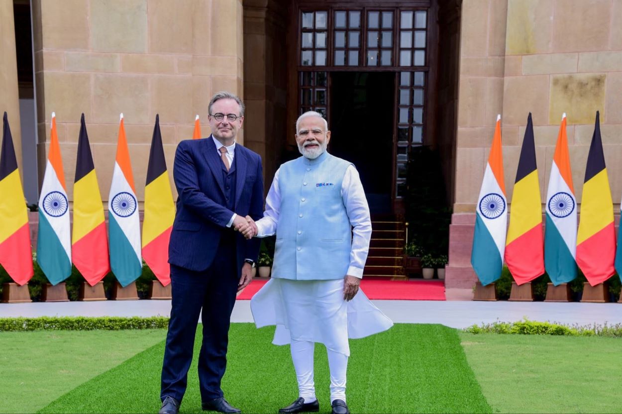 Modi holds bilateral talks with his Belgian counterpart, New Delhi and Brussels push for deeper military ties, co-production