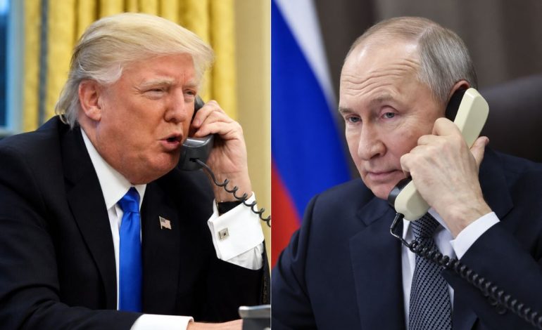 In a phone call, Trump urges Putin to swiftly end Ukraine war, links peace deal to revival of US-Russia ties