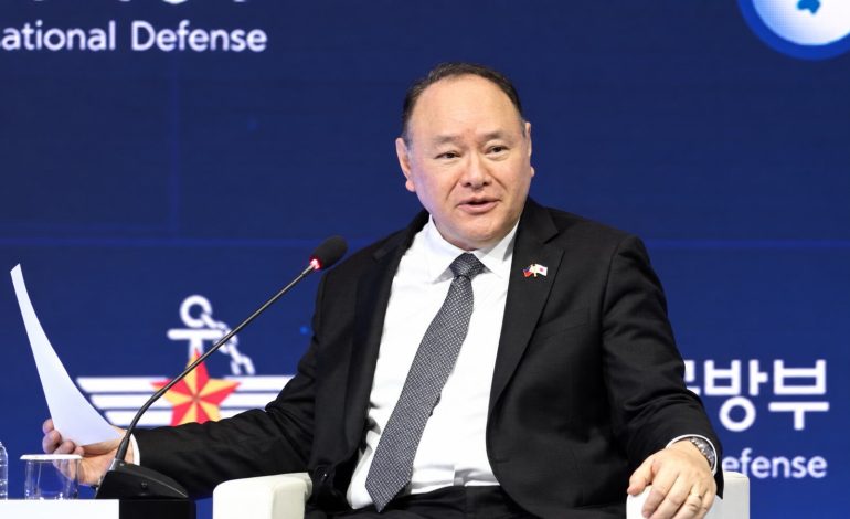 Philippine defence chief rebukes China over South China Sea note as India-China border dialogue expands