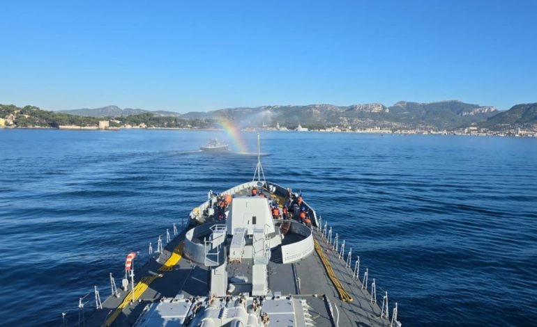 INS Trishul reaches France for Varuna 2026 naval exercise