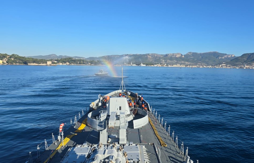 INS Trishul reaches France for Varuna 2026 naval exercise