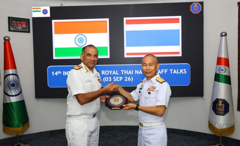 India, Thailand conclude 14th navy staff talks, identify new areas for maritime cooperation