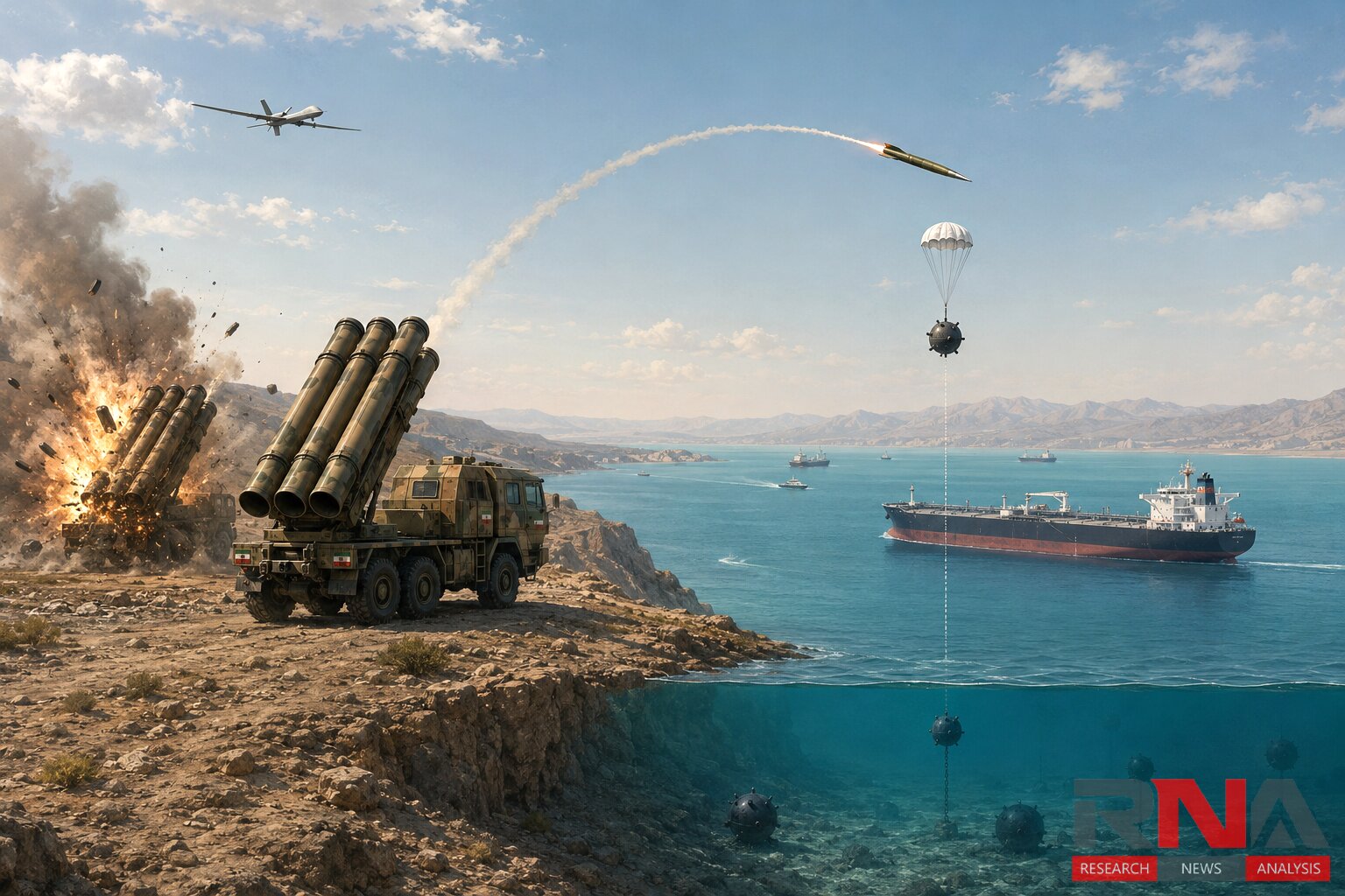 US says it struck Iranian missile launchers poised to sow mines in Hormuz. Can rockets really lay sea mines?