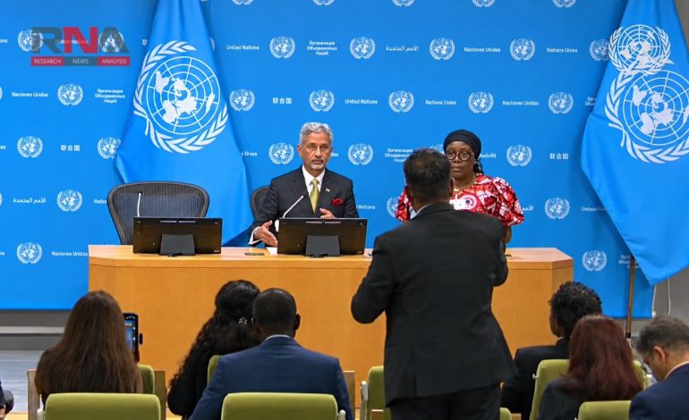 ‘A terrorist country is asking me’: Jaishankar rebuffs Pakistani journalist at UN