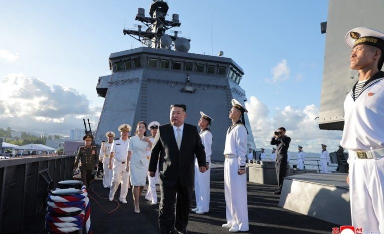 North Korea commissions Kang Kon destroyer, Kim says warship will join nuclear response system
