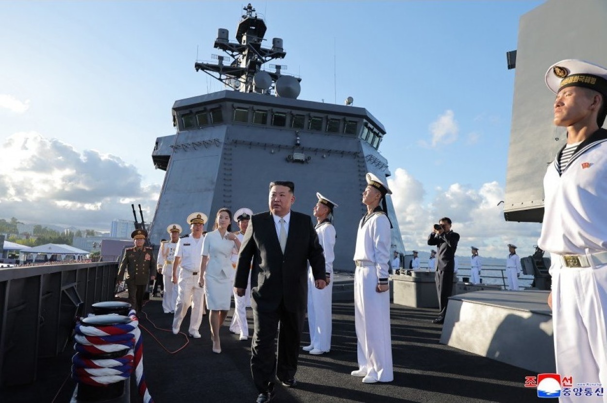 North Korea commissions Kang Kon destroyer, Kim says warship will join nuclear response system