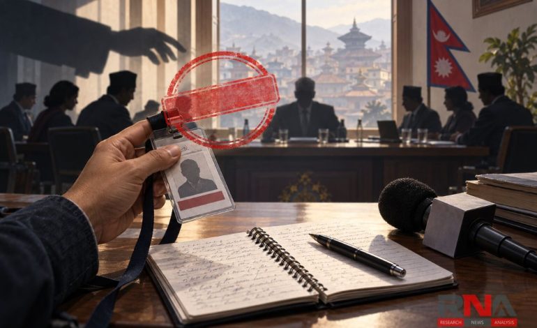 Nepal’s proposed media law could suspend press passes for up to a year, raises concerns among journalists