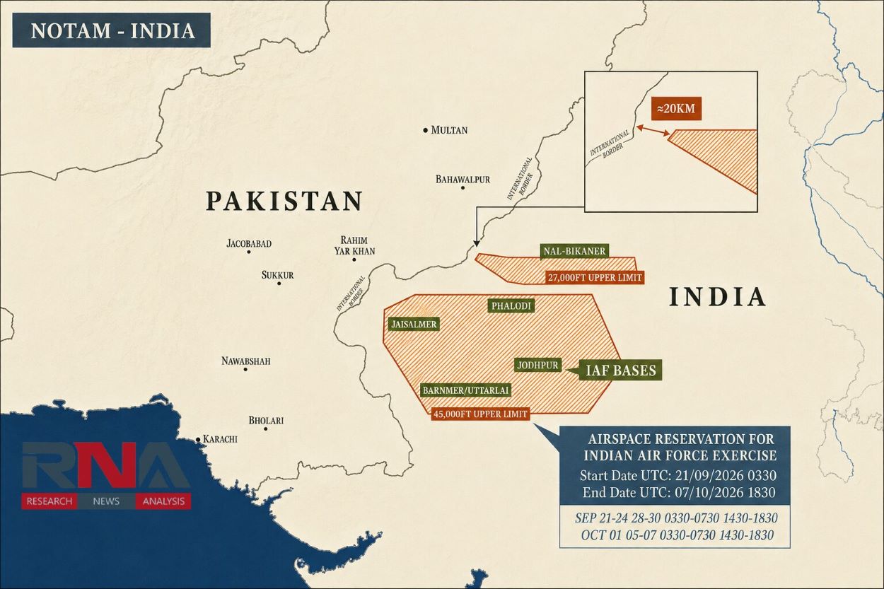 India to conduct two major air exercises in next one month, Notam issued for Rajasthan
