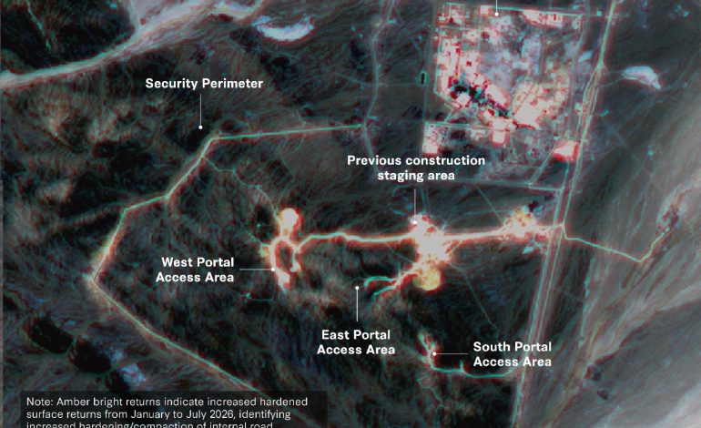 Satellite images show Iran accelerating construction at Pickaxe Mountain amid war with US. What is Tehran up to?