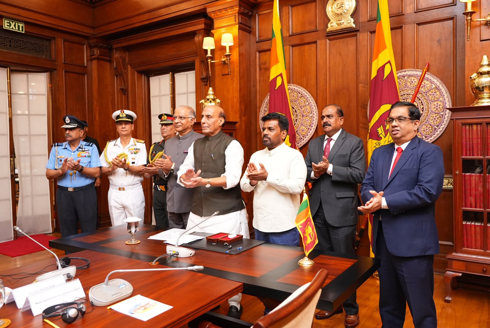 India will stand by Sri Lanka in every crisis, Rajnath Singh says in Colombo