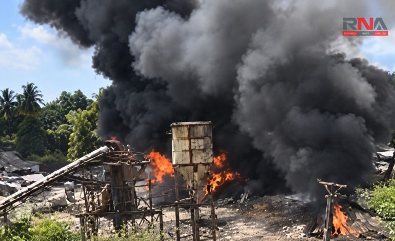 Myanmar airstrike near Rakhine market kills at least 49, rescue workers say