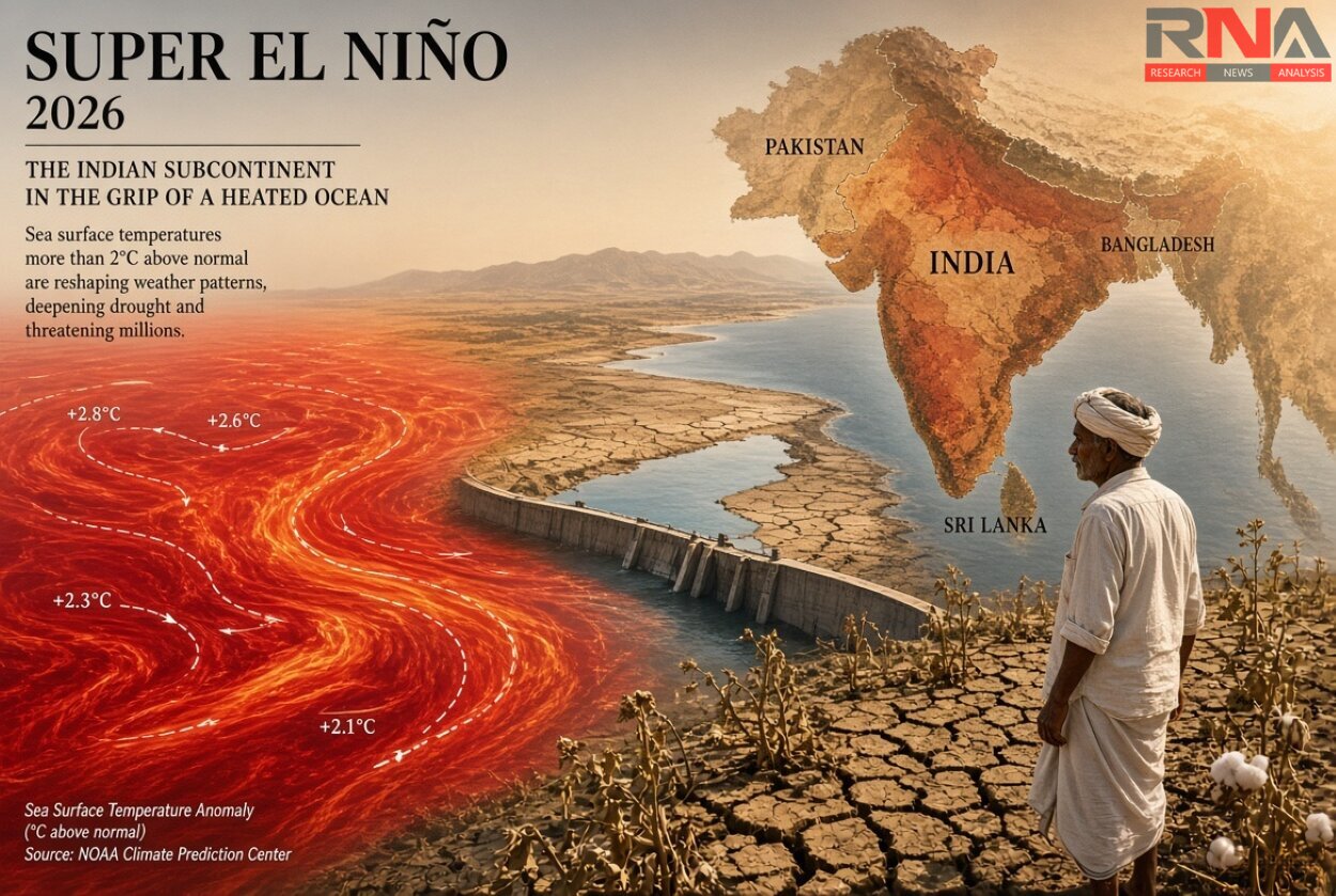 Super El Nino 2026: Monsoon deficit, shrinking reservoirs and a testing winter ahead for India and South Asia