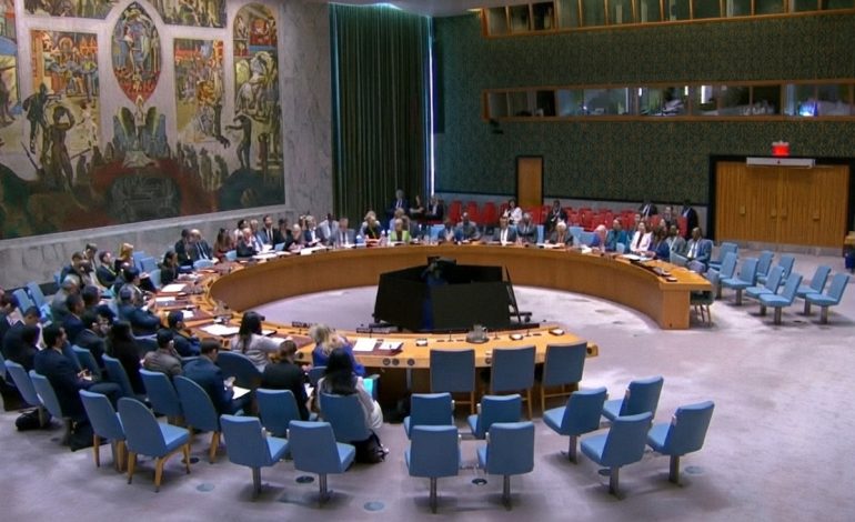 At UN, Russia and China veto Iran sanctions monitoring resolution; India says commercial ships must not become targets of geopolitical tensions