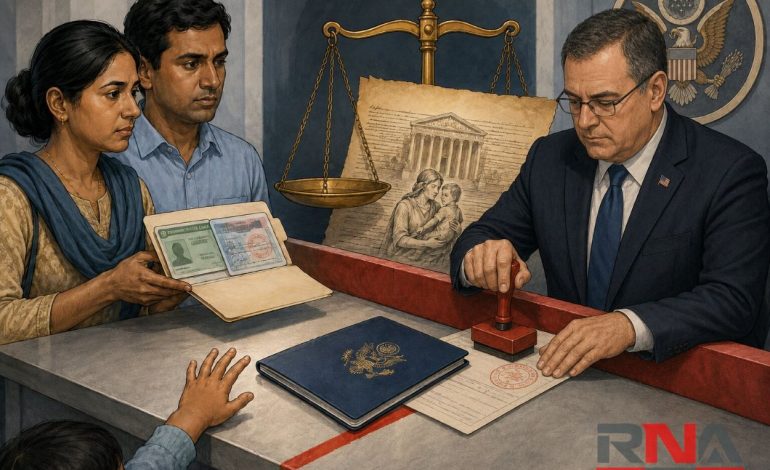 Trump birthright citizenship push could force parents to prove status for children’s US passports