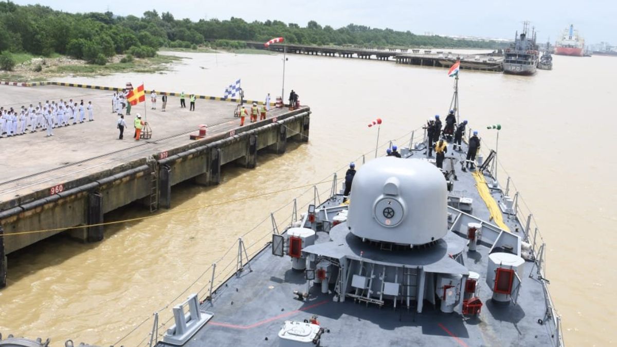 INS Karmuk, LCU 51 call at Yangon as India, Myanmar widen maritime engagement